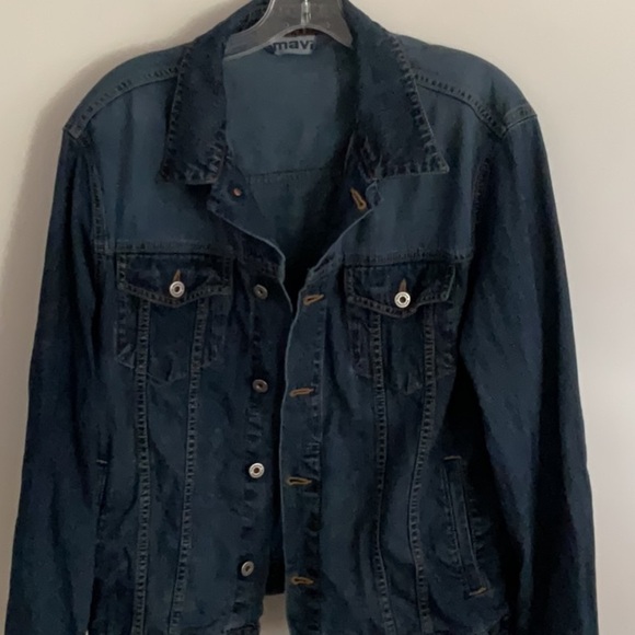 Mavi Blue Jean Jacket Classic Denim Style - Picture 1 of 9
